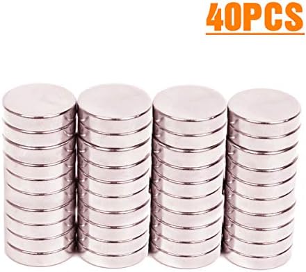 ELECFIND Magnets Magnet, for Refrigerator Fridge, Round, Permanent, Craft, Office (Disc: 12x3mm)