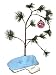 ProductWorks Exclusive 2018 24-Inch Charlie Brown Musical Christmas Tree with Linus's Blanket Holiday Décor