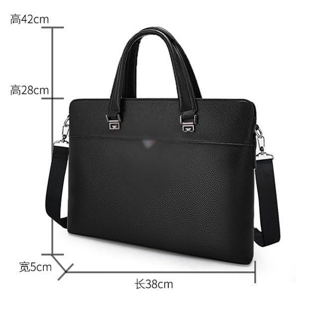 Men's Business Handheld Briefcase Conference Office Handbag Large Capacity Computer Bag2