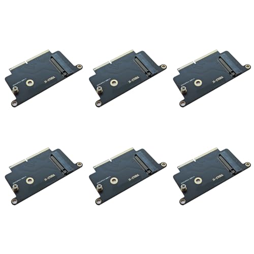 JSDNGURK 6X M.2 NGFF M-�L�[ NVME SSD�ϊ��J�[�h�t�B�b�g,�p 16 2017�p,13�C���`A1708 A1707 A1706