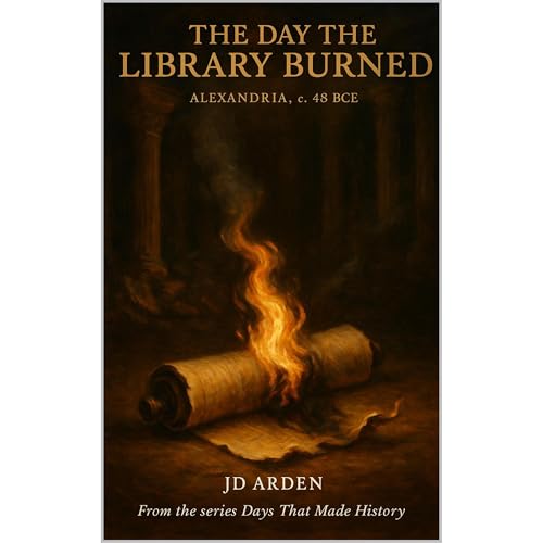 The Day the Library Burned Audiolibro Por JD Arden arte de portada
