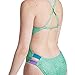 Speedo 80024030690940 Printed Twist Back 1Pc CROCA-Tile - Fake Green 40