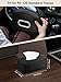 Multi-Functional Car Tissue Holder with ‌2 Storage Nets, Upgraded PU Leather Tissue Box Cover, Large Rectangle Napkin Organizer Fit for 100-150 Regular Size Tissues, Keep Car Tidy, Black