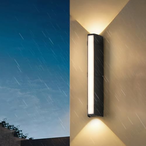 Applique murale extérieur LED éclairage mural moderne pour terrasse jardin intérieur