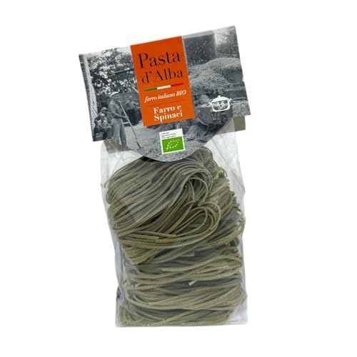 Pasta Tagliolini ecológicos de espelta y espinacas 250 g