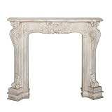 Creative Co-Op Ornate Decorative Wood Fireplace Mantel...