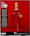 Barbie Signature Doll, Mattel 80th Anniversary Collectible in Glittery Red Tulle Gown with Drop Earrings and Sheer Gloves, Blonde Hair