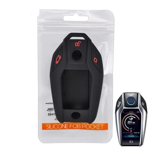Support de coque à distance en silicone pour clé de voiture 740li 750li