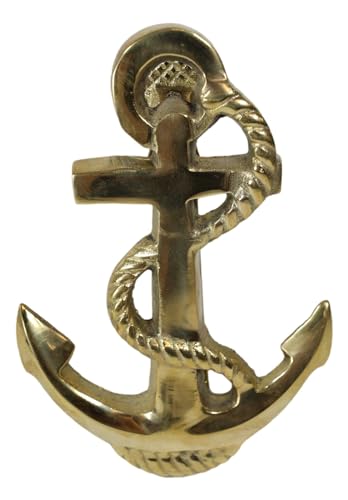 Brass Golden Marine Anchor Knocker