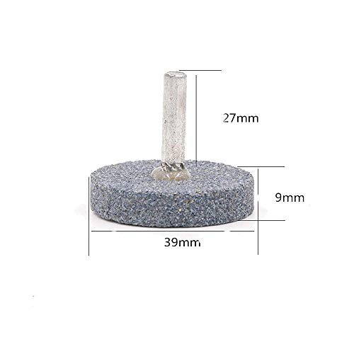 Luo Ke LK25565478 80 Grit 3 Different Shapes Head Mounted Stone Point Abrasive Grinding Wheels Bit Set thumb #1