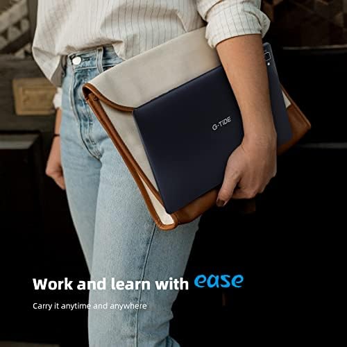 G-TiDE Tablet H1, 10 inch Android 11 Tablet with Leather Case, 2GB RAM 32GB ROM, Quad Core, 5+8MP Dual Camera, 6000mAh Battery, Screen protector, Wi-fi, BlueTooth, FM, GMS, Extra 2M Type-C Cable
