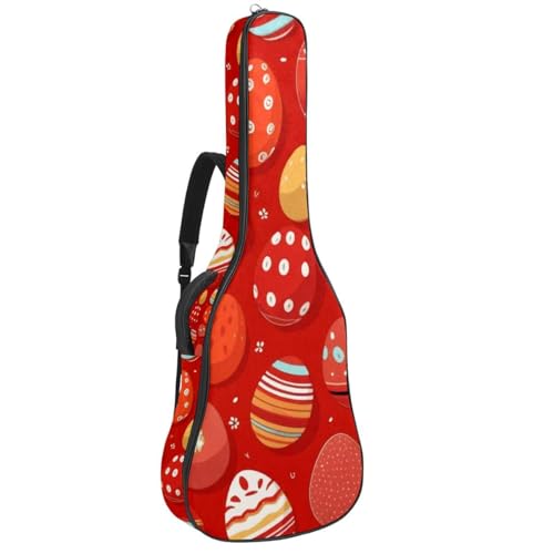 Sac pour guitare acoustique matelassé contre les chocs et la pluie