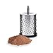 LHS Rotary Cheese Grater Stainless Steel Manual Handheld Cheese Shredder Grater Walnuts Grinder with 3 Interchangeable Drum Blades for Chocolate, Cheese and Nuts-7.7 Inch High