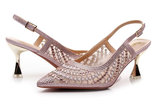 Image of VenusCelia Women's Charming Lady Slingback Pump Shoe