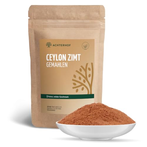 Ceylon Zimt gemahlen (500g) mit wenig Cumarin in Premium...