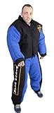 Dingo Gear S01074 Beißanzug für Lockvögel, Hundetraining, K9 IGP Special Forces Army Guards Blau XL
