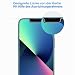 JETech Schutzfolie für iPhone 13 6,1 Zoll mit Kamera Schutz, Einfaches Installationswerkzeug, Panzer schutz Gehärtetes Glas Folie, 2 Stück Jeweils