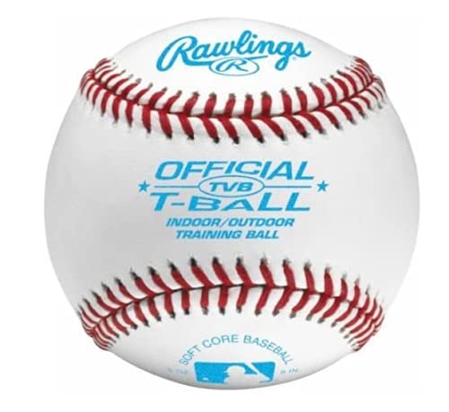 Rawlings | Wood Bat / Ball Combo | 25" Ash Wood Bat + Official T-Ball #TOP4
