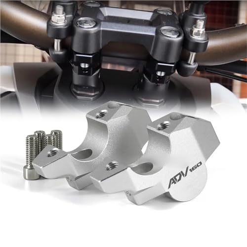 Rehausseur de guidon ADV350 en alu usiné pour soulager le dos à moto