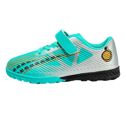 Botas de fútbol para niñas y niños, profesionales, atléticos, transpirables, zapatos de fútbol para niños, zapatos deportivos de fútbol, unisex, para sala, zapatillas deportivas antideslizantes, para