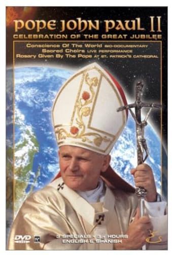 DVD Pope John Paul II Conscience of World una mirada inspiradora a la fe que cambio el mundo