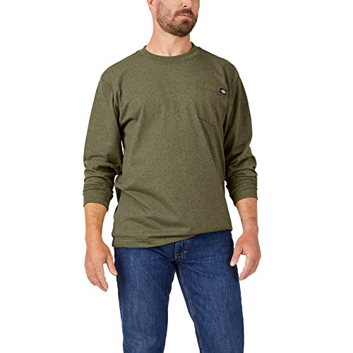 Image of Dickies Men's Big and Tall Long Sleeve Heavyweight Crew Neck