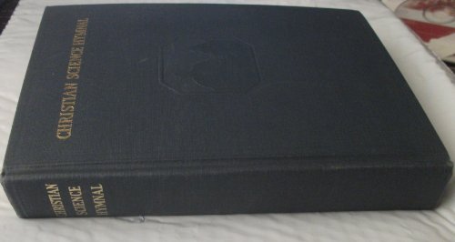 Christian Science Hymnal Blue Hardcover 1960 B0080ZBWJA Book Cover