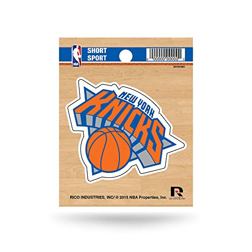 Rico Industries NBA Basketball New York Knicks Short Sport Decal