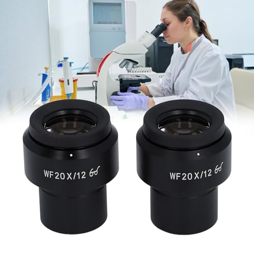 Oculaire de microscope grand champ 20X adaptateur dioptrie réglable - 7