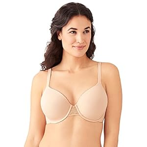 Wacoal-Womens-T-Shirt-Bra Wacoal Women's Instant Polish Contour T Shirt Bra, Sand, 34D