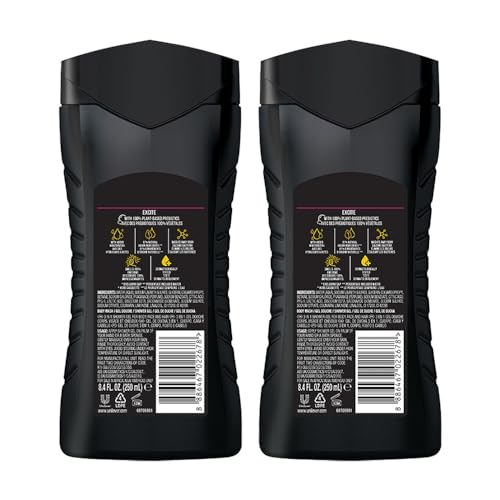 Image of AXE Excite 3-in-1 Body, Face & Hair Wash | Crisp Coconut & Black Pepper Scent | 12H Refreshing Fragrance |Combo of 2| 250 ml Each