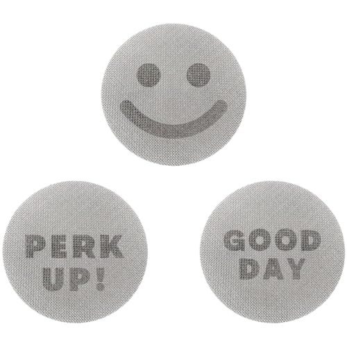 FLUR Happy Pucks (3Pack) Espresso Puck Screens for Breville - Reusable Coffee Filter Screens...