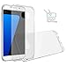 S7 Edge Case, Profer [Anti-Scratches] and [Drop Protection] Soft TPU Gel [Ultra Slim] Premium Flexible Soft Bumper Rubber Protective Case Cover for Samsung Galaxy S7 Edge (Clear)