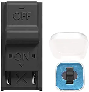 RCM Jig, RCM Clip Tool Short Connector for Nintendo Switch Joy-Con Jig Dongle for NS Recovery Mode, Used to Modify the Archive, Play the Simulator(Black)