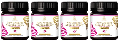 Miel Manuka Raw Nueva Zelanda UAF1000+ 4 frascos 250g miniatura 1