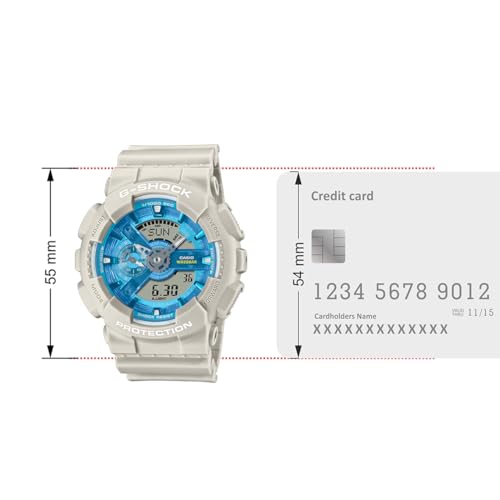 Image of Casio G-Shock GA-110AS-5ADR Analog-Digital Blue Dial Men (G1682)