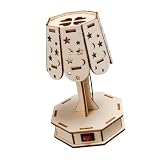Xjdzineq Fesselndes Lernspielzeug für Kinder, Holzlampe, Basteln, automatische Mehrfarbeffekte und sicheres Design ...