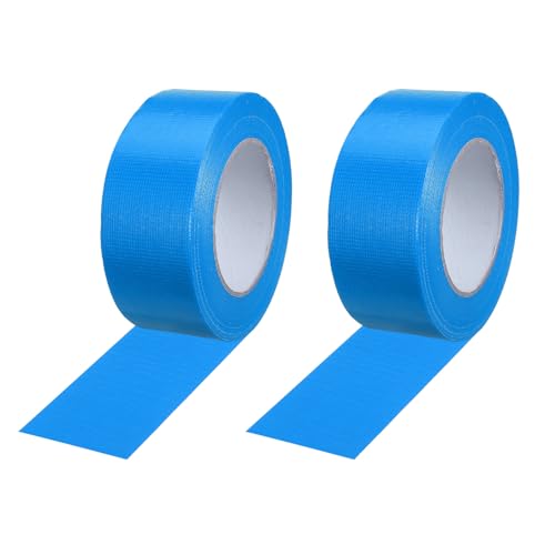 Image of PATIKIL Pickleball Court Tape 2 in x 55 Yard (164 Ft), 2 Pack Waterproof Outdoor Court Line Tape Floor Marking Tool Matte for Gym Driveway Backyard, Blue