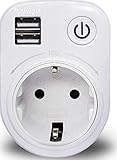 🎁【KOMPATIBILITÄT & WARME HINWEISE】 Geeignet für deutsche Schutzkontakt-Steckdosen oder in Steckdosen in den Ländern: Spanien, Frankreich, Österreich, Russland, Türkei, Niederlande, Belgien, Polen, Ungarn, Schweden, Norwegen, Tschechien. Dies ist KEIN KONVERTER.Spannungsumwandlung (Transformation) oder Netzfrequenzänderung erfolgt nicht über diesen Steckdosenadapter.