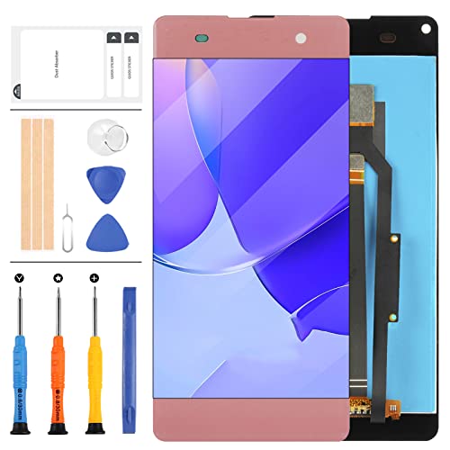 LADYSON Kit de réparation d'écran tactile LCD pour Sony Xperia XA F3113 F3111 F3115 Rose