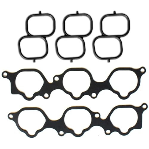 Image of Upper & Lower Intake Manifold Gasket Fit for Toyota Camry 2005-2016 | for Lexus ES350 2007-2016, for Lotus Evora 2010-2013, Replace MS96790