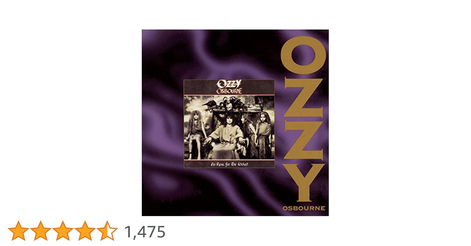 【LP】Ozzy Osbourne No Rest For The Wicked No rest for the wicked: Amazon.ca: Music