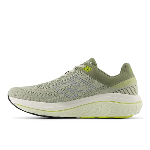 New Balance New Balance Men's Fresh Foam X 860 V14 Running Shoe, Olivine/Silver Metallic/Dark Olivine, 9.5