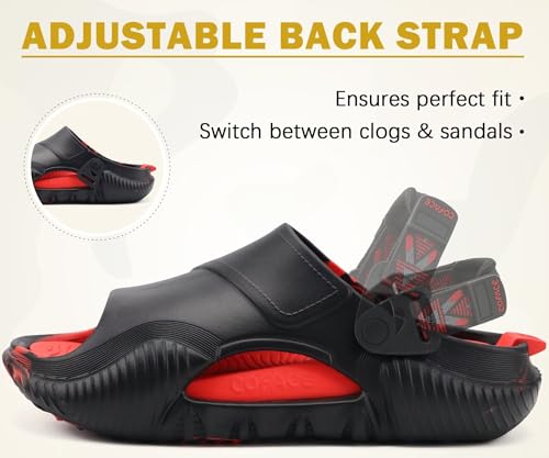 Image of COFACE Mens Orthotic Clogs Orthopedic Mules for Men Recovery Sandals Man Plantar Fasciitis Summer Casual Size 7-15