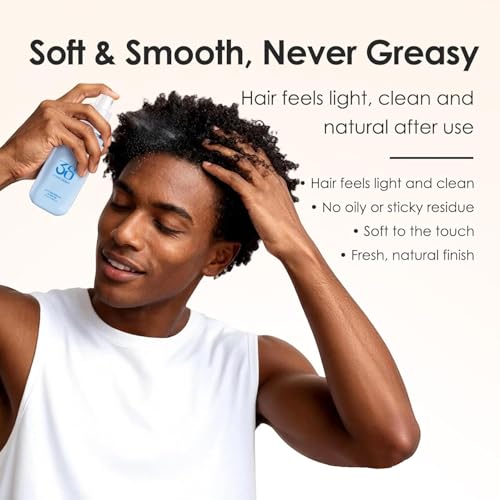 Image of Hair Perfume for Men, Citrus Ocean Alcohol-Free Hair & Body Mist, 100ml | Soft & Lightweight Long-Lasting Fragrance for Hair, Body, Clothes & Pillows, Everyday Refreshing, Gift for Him & Dads