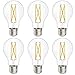 Sunco Lighting 6 Pack LED Light Bulbs A15, 7W=60W, 2700K Soft White, 800 LM Dimmable Decorative Edison Vintage Bulbs, Indoor Outdoor, E26 Medium Base