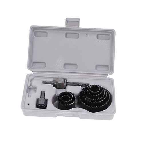 Set completo de brocas y sierras de copa para madera miniatura 1