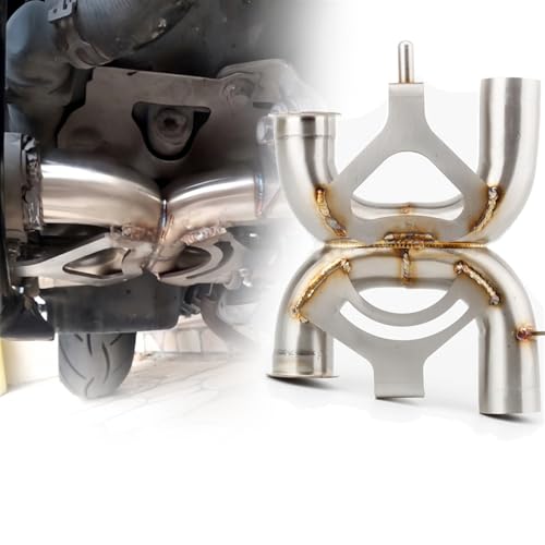 Tuyau d'échappement moto Triumph Thruxton R 1200 pour éliminer les vibrations
