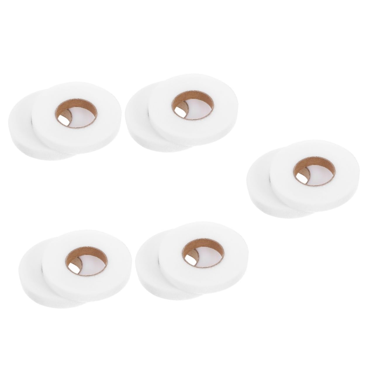 NUOBESTY 10rollos Cintas Adhesivas De Dobladillo Cinta Doble Cara Para Ropa y Manualidades Adhesivo Fuerte Para Cortinas y Proyectos De Costura