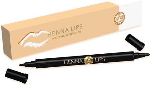 Natural Lip Stain, Henna Lips Lip Liner (Rubi)